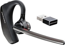 Plantronics Poly Voyager 5200 UC Bluetooth Headset System w/ USB Type A Adapter picture