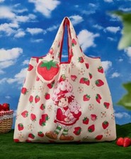 Strawberry Shortcake Reusable Folding Bag Purse Shopping Gift Present Girl New picture