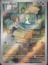 Ralts 211/198 Illustration Rare Scarlet & Violet Pokemon Holo Near Mint picture