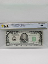 1934A $1000 FEDERAL RESERVE NOTE Fr. 2212-A PCGS 40 EXTREMELY FINE  picture