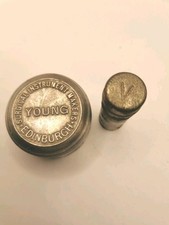 2 Antique Young Edinburgh Surgical Instrument Metal Cases Victorian Medical picture
