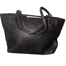 Coach 29002 Madison East West Black Saffiano Leather Tote/Shopper/Shoulder Bag picture