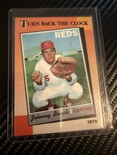1990 Topps Turn Back The Clock Johnny Bench #664 Cincinnati Reds – Hall of Fame picture