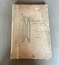 Vegetable Lore by Maurice Fuld 1917-18 Volume 1 Antique Gardening Horticulture picture