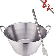 ARC Stainless Steel 25 Inches  Mexican Cazo Para Carnitas 36