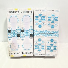 Luxrite LED Warm White (2700K) 9 Watt (60w eq.) GU24 Base Light Bulb ~ 8 Pk ~NEW picture