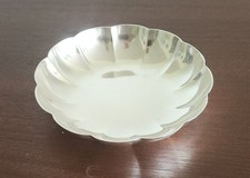 Vintage Tiffany Sterling Silver Scalloped Candy Bowl Dish 22951 picture
