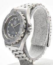 【Near Mint】 TAG Heuer 3000 Professional 932.213 Gray Diver Quartz Vintage Watch picture