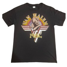VTG 1984 Van Halen Smoking Baby Tour Shirt Ched Anvil XL Deadstock 80s Rock Tee picture