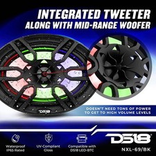 Pair DS18 NXL-69/BK 6x9