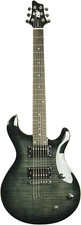 IYV 6 String IP-350 TBK PRS Solid-Body Electric Guitar, Trans Black picture