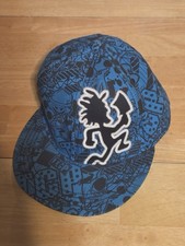 Vintage 2011 Insane Clown Posse Hat ICP HATCHETMAN Juggalo One Size Flex Blue picture