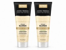 TWO PACK John Frieda Sheer Blonde Highlight Brightening Conditioner 11oz Each picture