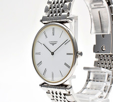 [Sale] Longines Grande Classic L4.635.4 White Dial Silver Quartz Men's Watch JP picture