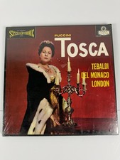 Puccini Tosca Tebaldi Del Monaco London 1210 Love Box Set New Sealed picture