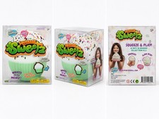 Squeezeez Sweetz Giant Mint Cupcake Squishy Scented Slow Rise NEW in Box picture