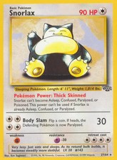 Snorlax - 27/64 - Pokemon Jungle Unlimited Rare Card WOTC NM picture