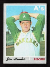 1970 Topps #565 Jim Hunter picture