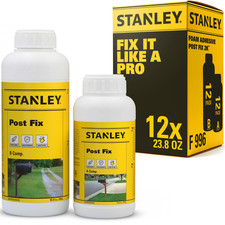 Stanley F996 Post Fix Fence Post Foam Rapid Installation Composite, 23.8oz 12 Pk picture