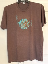 PHISH Concert T-Shirt Vintage 2013 Summer Tour Jam Band Dark Brown LG picture