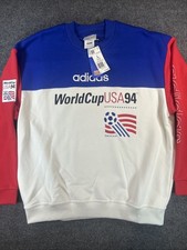 Adidas Team USA 94 World Cup Sweater Men’s Size Large 1994 Soccer Throwback picture