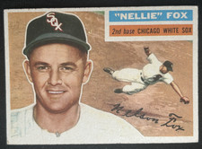 1956 Topps - Nellie Fox #118 EX/VG picture
