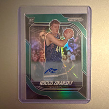 Panini 2025-26 Prizm Rocco Zikarsky RC Auto Autographs #36 Timberwolves picture