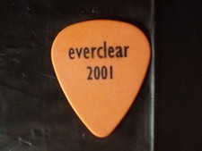 EVERCLEAR 90's Band  2001 Concert Tour GUITAR PICK Father Of Mine Santa Monica picture