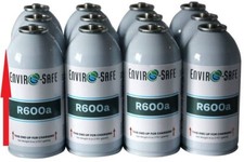 Enviro-Safe R600a UPRIGHT (12) 6 oz. Cans, Isobutane picture