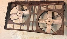 Jaguar XKE E type V12 Fan Shroud, with fans  relays & wiring- Original not Repro picture