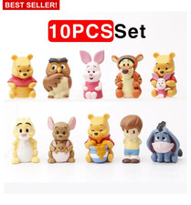 10Pcs Winnie the Pooh & Friends PVC Action Figure Toy Set USA STOCK picture