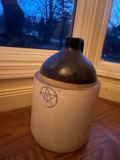 1890’s - early 1900’s star stoneware company 2 gallon jug picture