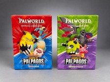 2x Palworld TCG - Dawn Of Palpagos Trial Decks Red/Blue - Green/Purple. SEALED picture