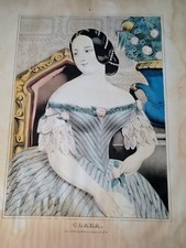 Antique 1800s Original Currier & Ives Art 