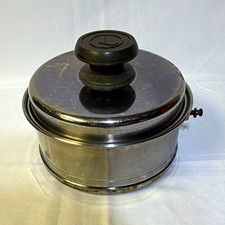 Lifetime Stainless T304 Steel Round Saucepan w/Lid Electric Gas *Missing Handle* picture