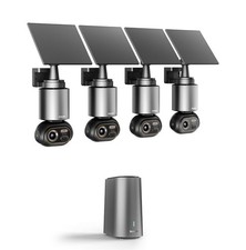 4Cam Kit 8MP Cameras Surveillance Exterieur No Monthly Fee 4K Color Night Vision picture