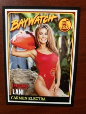 NEW Custom ACEO Baywatch Pamela Anderson Eggert Electra Trading Card (BW-2) picture