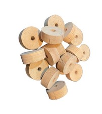 Cork Rings for Rod Building, Natural Top Flor, Flor, Extra, A and B Pack of 50 picture