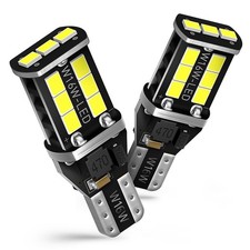 AUXITO 912 T15 921 White LED Reverse Backup Light Bulb Canbus Error Free 6000K picture