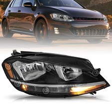 For 2018 2019 2020 Volkswagen Golf &GTI Passenger RH Halogen Headlight Assembly  picture