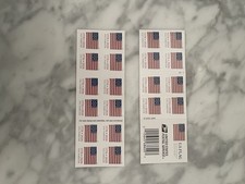 2026 USA Forever 1776 Flag Booklet Of 20 Mint picture