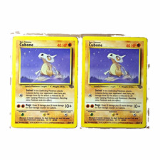 Pokemon TCG Jungle Cubone #50/64 Unlimited English Regular x2 picture