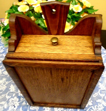 Antique Oak  Primitive One Drawer Cheese Grater Box 16-3/4 x 9-3/4 x 4-7/8