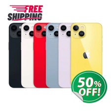 Apple iPhone 14 128GB Unlocked Black Blue Yellow Verizon AT&T 5G - pin picture