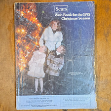 Sears Wish Book 1975 Christmas Season Catalog Illustrated English Booklet picture