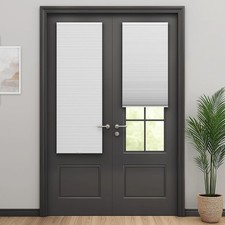 No Drill Cordless Cellular Shades Blackout Thermal Door Blinds picture