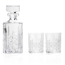 Marquis by Waterford Brady 32 oz Decanter & Set of 2 (11 oz) Double Old Fashione picture