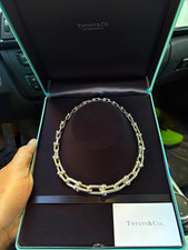 Tiffany & Co. 925 Sterling Silver Graduated Hardwear Necklace picture