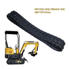 Rubber Track 180 x 72 x 37 for QH12/LRT23/H12/DM12-C and H15 Mini Excavator picture