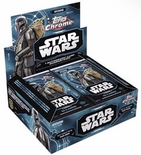 2026 Topps Chrome Star Wars 2026 Hobby Box (1 AUTO) Sealed NEW IN HAND QTY picture